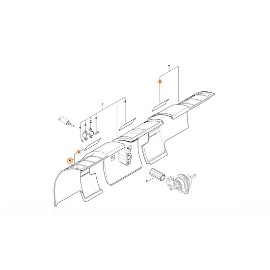 STIHL  Fartuch 4601 740 2800